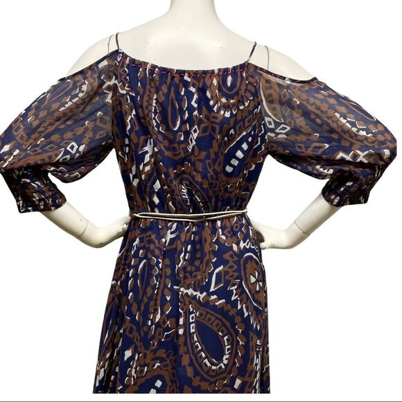 ANTHROPOLOGIE  Convivial PomPom TASSEL Dress 6 8 - Picture 12 of 15